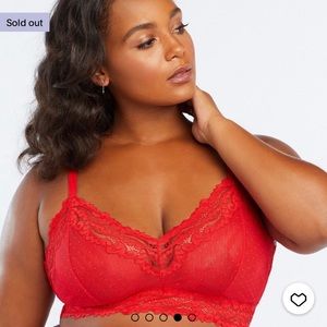 NWT Savage X Dotted Lace Bralette